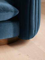 Vivienne Armchair - Velvet - Royal Blue - Images - Thumbnail 7