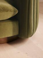 Vivienne Armchair - Velvet - Olive - Images - Thumbnail 7