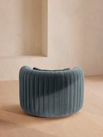 Vivienne Armchair - Velvet - Grey Blue - Images - Thumbnail 5