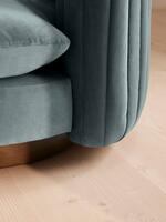 Vivienne Armchair - Velvet - Grey Blue - Images - Thumbnail 7