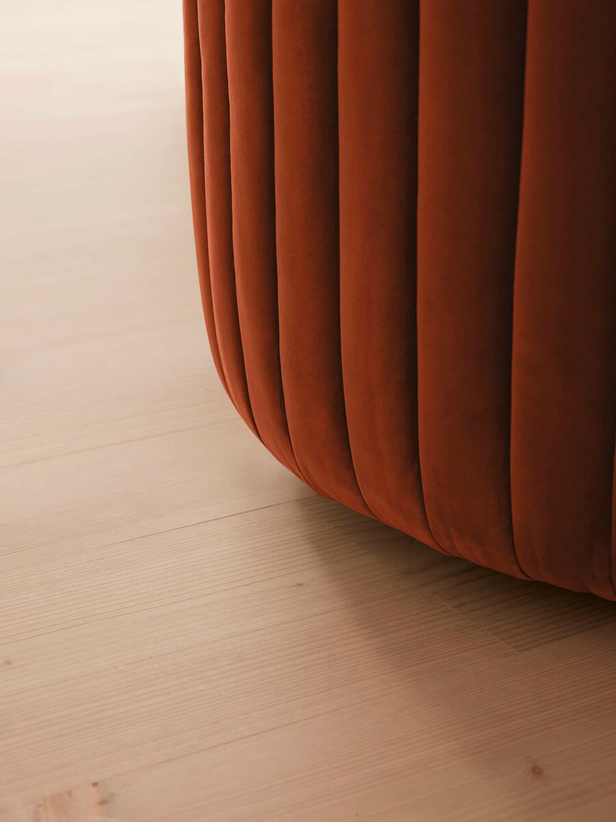 Vivienne Armchair - Velvet - Rust - Images - Image 6