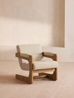 Lara Armchair - Boucle - Natural - Listing - Thumbnail 1