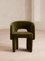 Morrell Dining Chair - Velvet - Olive - Listing - Thumbnail 2