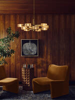 Lovett Armchair - Velvet - Mustard - Lifestyle - Thumbnail 3