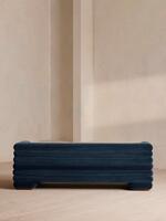 Laura Three Seater Sofa - Velvet - Royal Blue - Images - Thumbnail 4