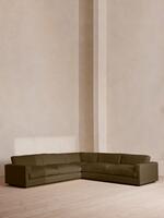 Mossley Corner Sofa - Linen - Olive - Listing - Thumbnail 2