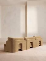 Odell Modular Sofa - Four Seater - Velvet - Camel - Images - Thumbnail 3