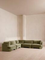 Odell Modular Sofa - Corner Sofa - Velvet - Lichen - Images - Thumbnail 3