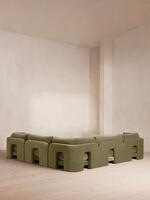 Odell Modular Sofa - Corner Sofa - Velvet - Lichen - Images - Thumbnail 4