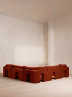 Odell Modular Sofa - Corner Sofa - Velvet - Rust - Images - Thumbnail 4