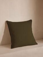 Vinnie Large Square Cushion - Olive - Listing - Thumbnail 2