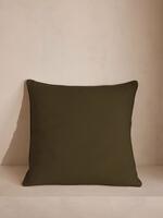 Vinnie Large Square Cushion - Olive - Listing - Thumbnail 1