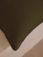 Vinnie Large Square Cushion - Olive - Images - Thumbnail 4