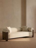 Eldon Three Seater Sofa - Walnut - Boucle - Listing - Thumbnail 5