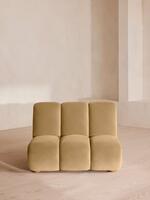 Noelle Modular Armchair - Velvet Camel - Listing - Thumbnail 2