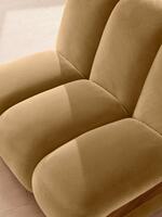 Noelle Modular Armchair - Velvet Camel - Images - Thumbnail 6