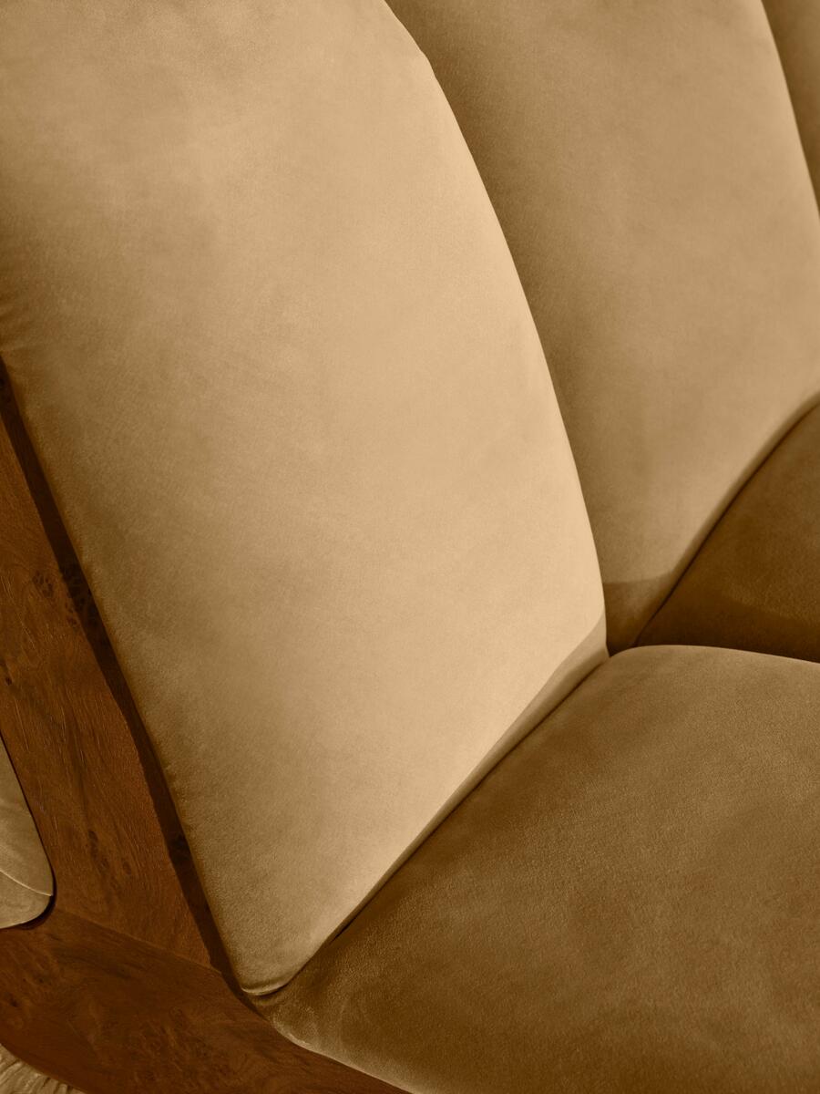 Noelle Modular Armchair - Velvet Camel - Images - Image 5