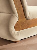 Noelle Modular Armchair - Velvet Porcelain - Images - Thumbnail 7