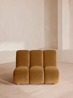 Noelle Modular Armchair - Velvet Mustard - Listing - Thumbnail 2