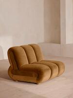 Noelle Modular Armchair - Velvet Mustard - Listing - Thumbnail 1