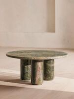 Tisbury Coffee Table - Jurassic Green Marble - Listing - Thumbnail 1