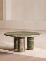 Tisbury Coffee Table - Jurassic Green Marble - Listing - Thumbnail 2