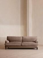 Arundel Four Seater Sofa - Velvet - Taupe - Listing - Thumbnail 1