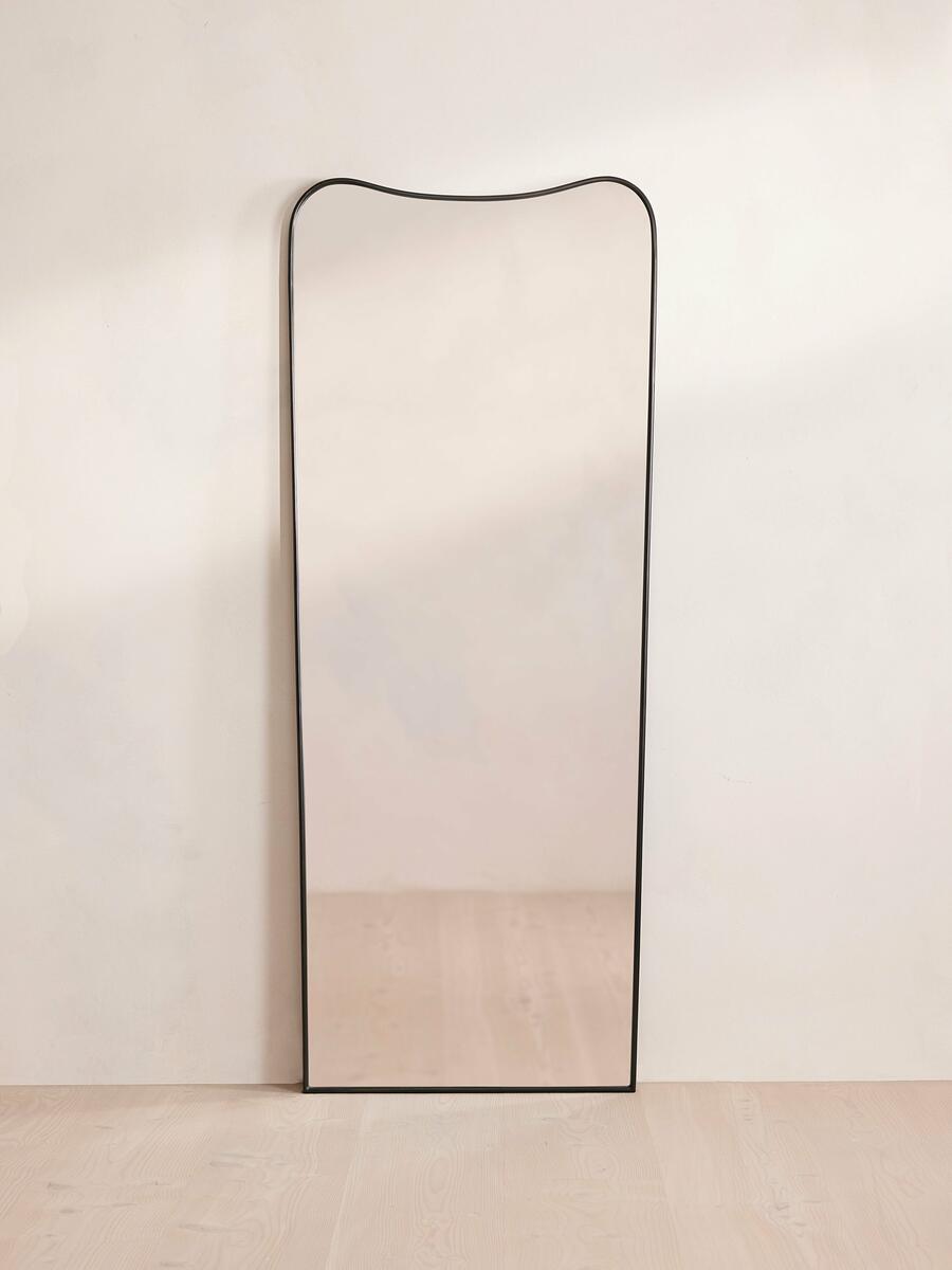 Cooper Mirror - Tall - Blackened Brass - Listing - Image 1