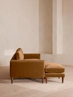 Reya Chaise-end Sofa - Velvet - Mustard - Images - Thumbnail 3