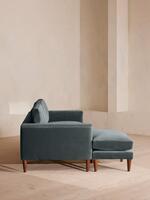 Reya Chaise-end Sofa - Velvet - Grey Blue - Images - Thumbnail 3