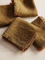 Whitney Napkins - Olive - Set of Four - Listing - Thumbnail 1