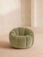 Garret Armchair - Velvet - Lichen - Listing - Thumbnail 2