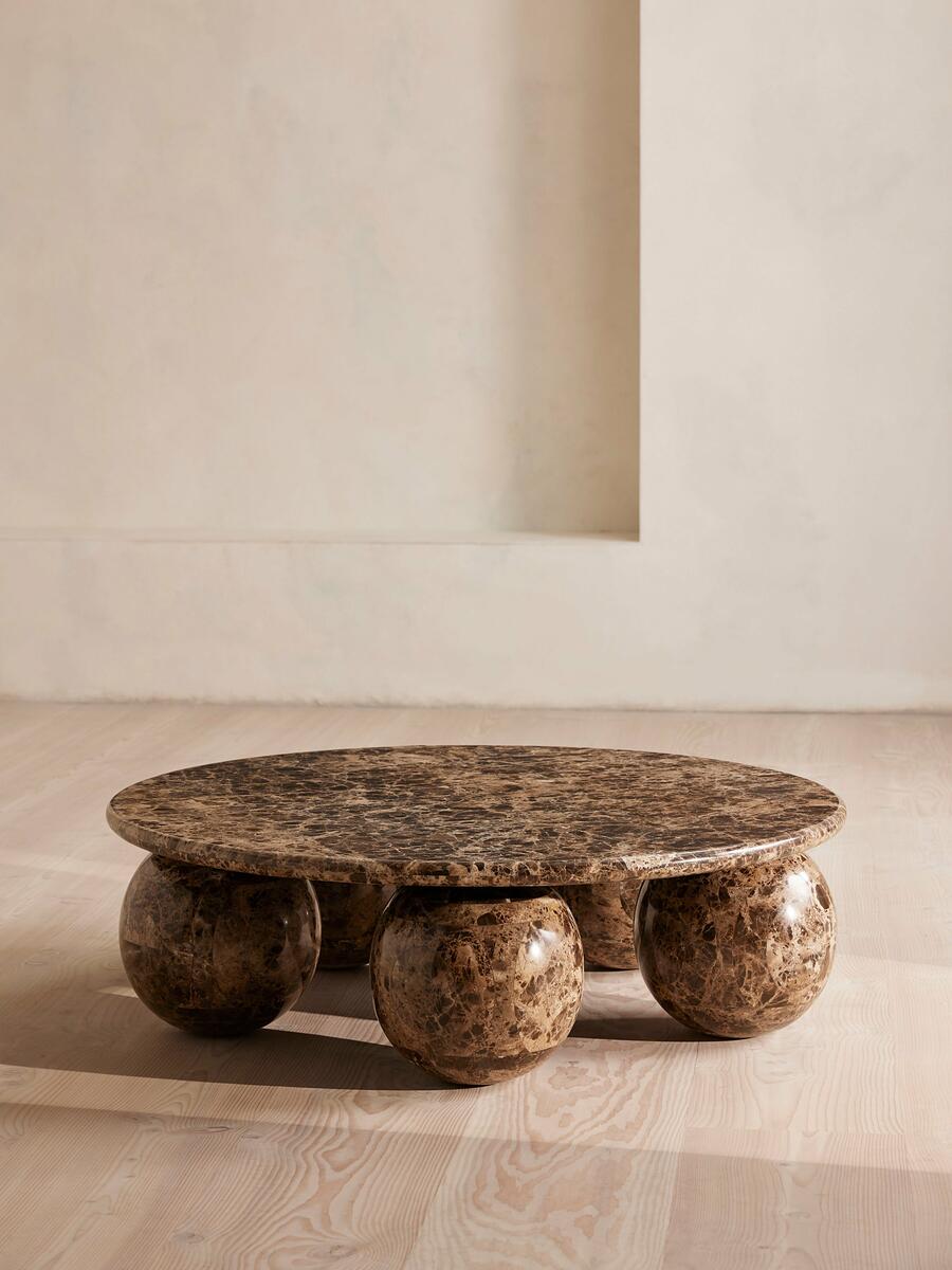 Oxley Coffee Table - Large - Dark Emperador - Listing - Image 2