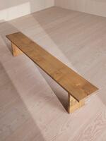 Calne Bench - Golden Oak - 300cm - UK - Images - Thumbnail 6