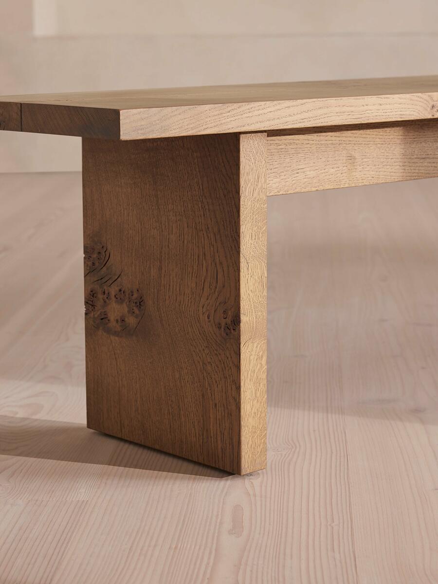 Calne Bench - Light Oak - 240 cm - UK - Images - Image 5