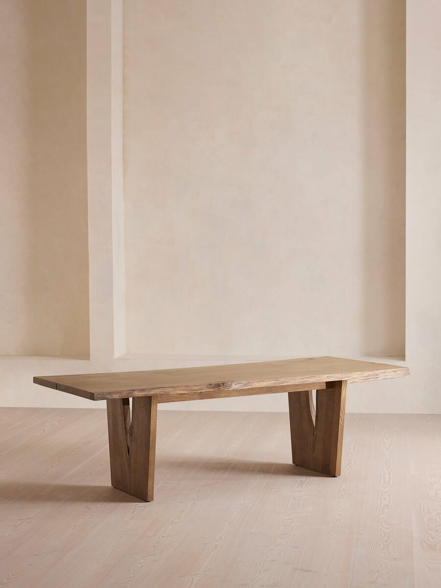 Calne Dining Table - Light Oak - 300cm - UK - Listing - Image 1