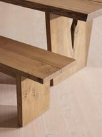 Calne Dining Table - Light Oak - 300cm - UK - Images - Thumbnail 7