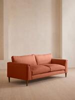 Reya Three Seater Sofa - Linen - Antique Rose - Listing - Thumbnail 2