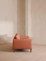 Reya Three Seater Sofa - Linen - Antique Rose - Images - Thumbnail 3