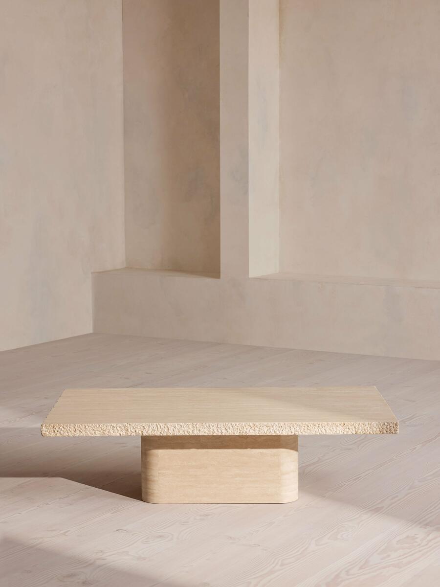 Ramsey Coffee Table - Travertine - Listing - Image 3