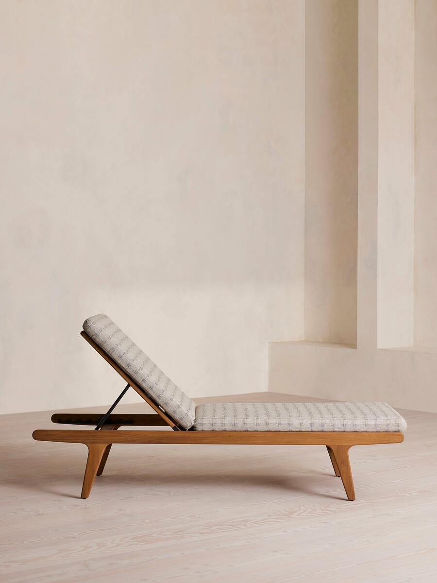 Noah Lounger - Geometric - Grey - UK - Images - Image 3