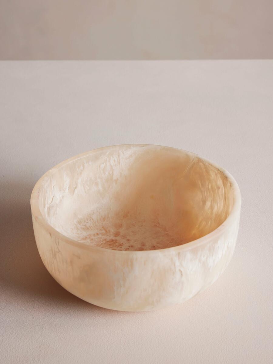 Miller Resin Salad Bowl - White - Listing - Image 2