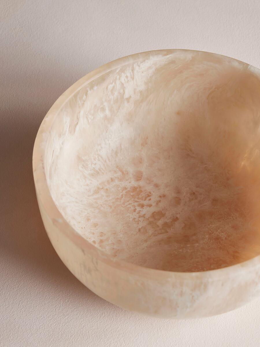 Miller Resin Salad Bowl - White - Images - Image 3