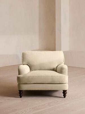 Arundel Loveseat - Velvet - Porcelain - Hover Image