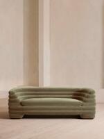 Laura Three Seater Sofa - Velvet - Lichen - Listing - Thumbnail 1