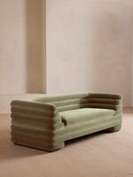 Laura Three Seater Sofa - Velvet - Lichen - Listing - Thumbnail 2